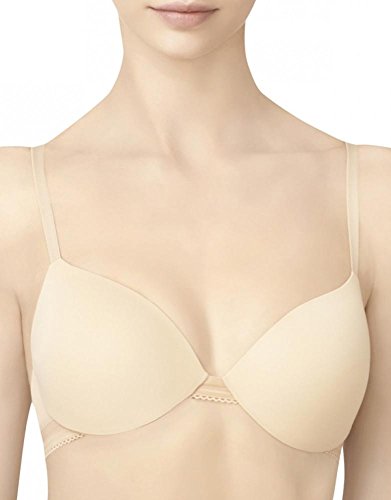 Calvin Klein Women's Icon Lightly Lined Full Coverage T-Shirt Bra, Bare, 34B