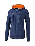 Erima Damen Graffic 5-C mit Kapuze Sweatjacke, New Navy, 38