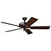 Hunter Fan Company, 23847, 52 inch Hunter Fan Company Original Chestnut Brown Indoor / Outdoor Ceiling Fan and Pull Chain