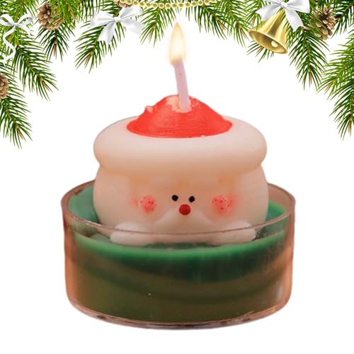 Qoukonao Vela perfumada de Navidad, velas pequeñas para bodas,...