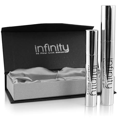 3D Fiber Lashes, Infinity 3D Fiber Mascara by Lash Factory, Natural 3D Fiber Lash Mascara