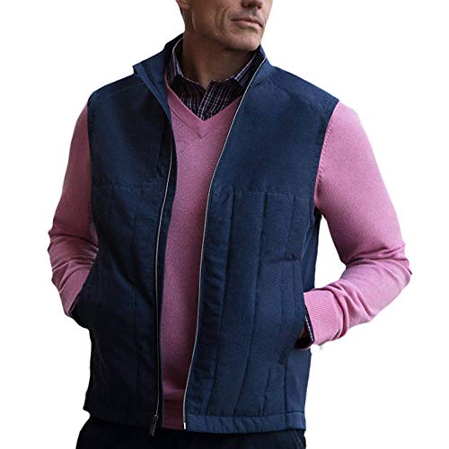 Image of Greg Norman mens Crescent Quilted Full-zip Vest