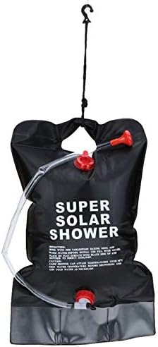 XUNMAIFBT Outdoor Shower Bag Solar Heated, Portable Outdoor Camping Shower Camp Shower Bag, for Beach Swim Travel Hiking - 10L