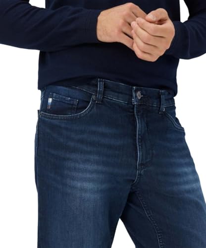 BRAX Herren Style Cooper TT Thermo Denim Five Pocket Jeans, 24 mid Blue Used, 33 W / 34 L – Ansicht 7