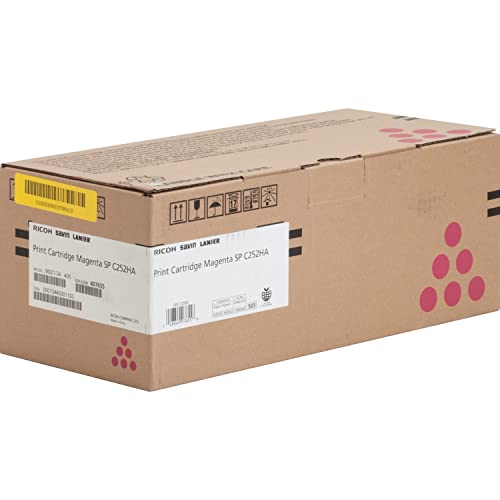 Ricoh Magenta Toner Cartridge, 6000 Yield (407655)