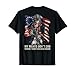 2nd Amendment Gun Rights USA Soldier My Rights Don't End Where Your Feelings Begin Gun (ON BACK) T-Shirt