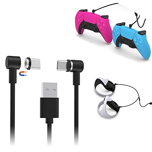 for PSVR 2�n���h���p�[�d�P�[�u�� USB���C�[�d�P�[�u�� �}�O�l�b�g���[�d�P�[�u���R�[�h for PS5�R���g���[���pc�^�[�d�P�[�u�� �[�d�X�e�[�V���� �|�[�^�u�� �[�d�� 2�䓯���[�d�\ �����[�d2����[�d�R�[�h Y �X�v���b�^�P�[�u�� fo