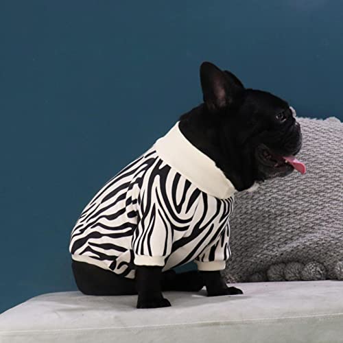 Roupa de Bulldog francês Inverno do cão quente camisolas de cão pulôver roupas de casaco para cães p