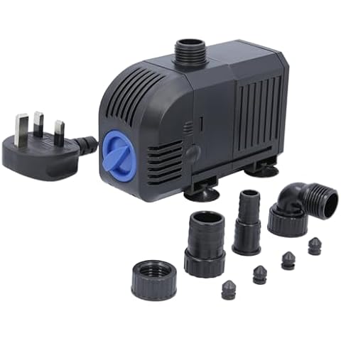 Water Pump Mini Submersible 1500L/H 25W Electric Ultra Quiet Garden Pond Pump Cover