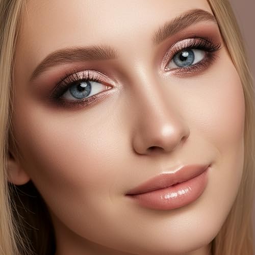 Lamora Eyeshadow Palette Makeup - Eye Makeup Palette with 16 Highly Pigmented Matte & Shimmer Shades - Vegan & Blendable