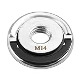 Angle Grinder Nut Fixtec Nut 4932352473 M14 Quick Change Heavy Duty Stainless Steel Angle Grinder Locking Retaining Flange Nut 150mm Universal Fit for Angle Grinders and Accessories