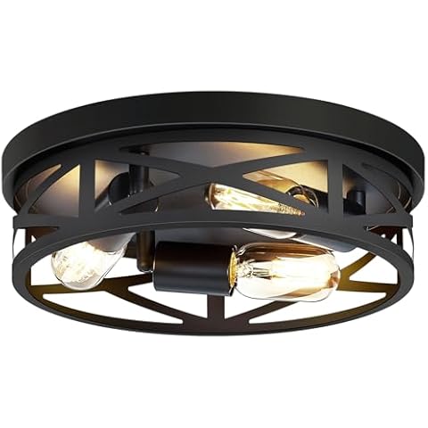 ZHU YAN 13" Farmhouse Ceiling Light Cover