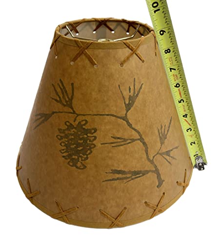 Generic Rustic Pine Cone Scene Lamp Shade thumb #3