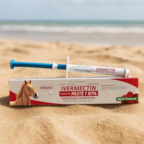 OZIPCO Ivermectin Horse Paste 1.87% | Apple Flavor – 6.08g Syringe for Equine Use Only Up to 1250 LB (4-Pack) - Thumbnail 4