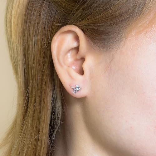 Boma Jewelry Sterling Silver Goldfish Stud Earrings2