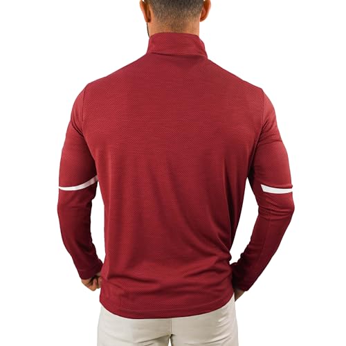 Columbia Golf Omni-Wick Scorecard 1/4 Zip Long Sleeve Pullover2