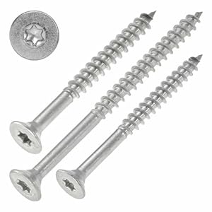 SCREW REBEL Spanplattenschrauben 4,5x35 mm, 500 Stück