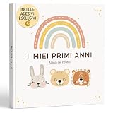 Album Nascita Bambina e Bambino per incollare foto e Scritte con...