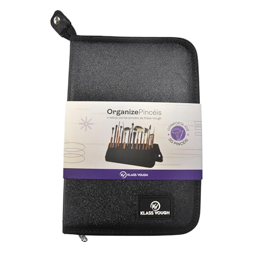 klassvough - Organizador porta pincéis 30 pincéis 4520