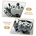 Gatuida 1set Brake Bleed Screw with Cap Motorcycle and Car Brake Pump Bleeder Nut Exhaust Screws and Maintenance