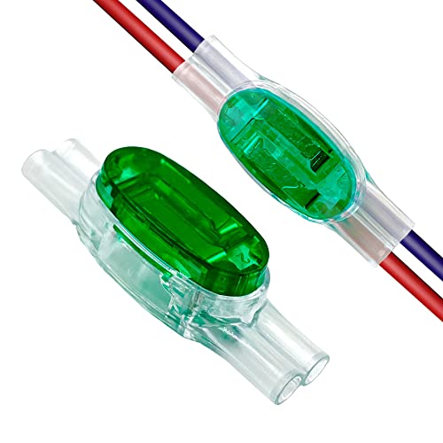 JXG-U1B Wire Splice connector,Used as Corrosion-resistant and Moisture-proof Connector for Weak Current Wire Connection Such as Household?Automotive electronics?Communications. (JXG-U1B 10pcs)