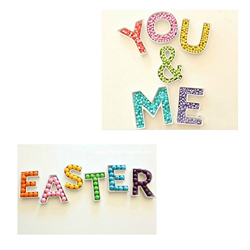 Coffeezone Ceramic Small Letter Dish & Plates For Candy / Nuts Ideas, Wedding Party Decor (Letter B) #TOP6