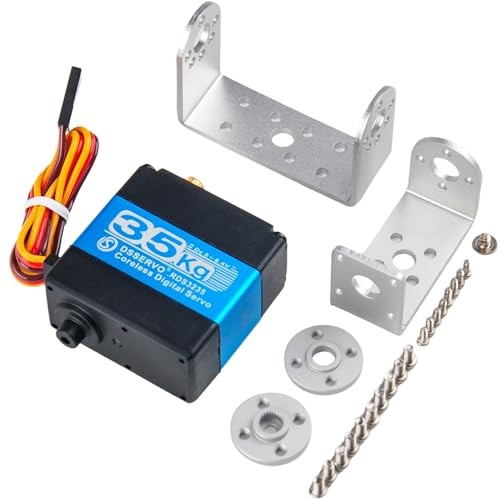 Servo 35kg couple élevé RDS3235 à pignons métal pour bras robotique