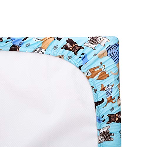 Uomny UOM00117 Crib Sheet - Fitted Crib Sheet Baby Sheet For Standard Crib And Toddler Mattresses Nursery Bedding Sheet Crib Mattress Sheets thumb #3