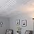 Genesis 2ft x 2ft White Icon Relief Ceiling Tiles - Easy Drop-in Installation – Waterproof, Washable and Fire-Rated - High-Grade PVC to Prevent Breakage - Package of 12 Tiles