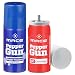Mace Brand Police Strength Pepper Spray Dual Pack, 1 OC Pepper/UV Dye Refill Cartridge with 20' Spray and 1 Water Practice Cartridge, 28 Gram (80422)