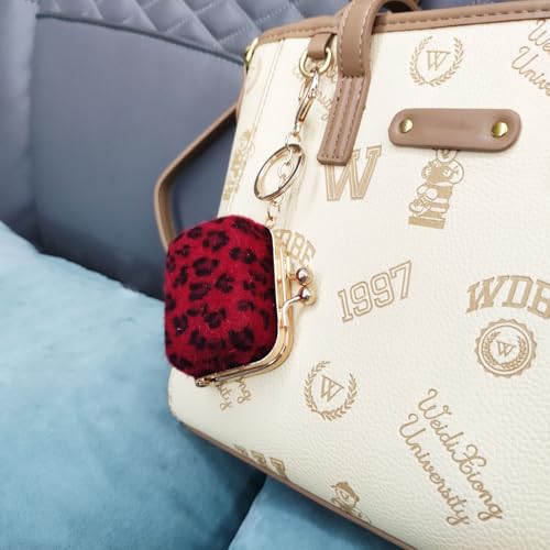 Image of Bag Charm for Handbags Decoration,Mini Leather Bag Keychain,Fashion KeyChain Accessory For Handbags Purse