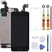 Produktbild Brinonac Für iPhone 5s/se Display LCD Touchscreen Kompletter Ersatz Bildschirm Vorinstallierte Frontkamera Hörmuschel Lautsprecher Näherungssensor mit Werkzeug (Schwarz)