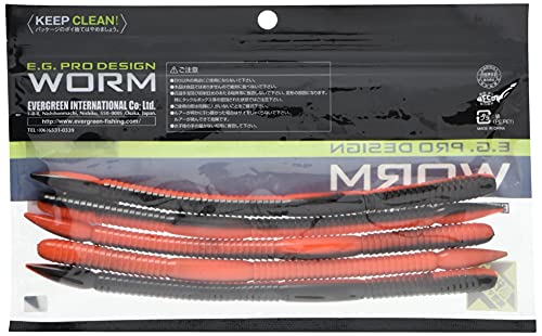 エバーグリーン(EVERGREEN) ワーム ボウワーム 高浮力モデル 8インチ アカハラ(H) #H71 ルアー 2枚目