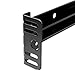 STRUCTURES STEELOCK Headboard-Footboard Super Duty Steel Wedge Lock Metal Bed Frame with Adjustable Height Glides - Functions as Bed Rails - LIFETIME WARRANTY - King