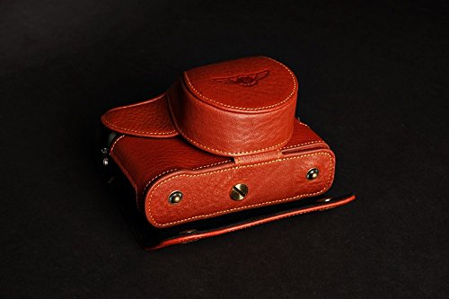 Handmade Genuine Real Leather Full Camera Case Bag Cover For Fujifilm X100T Brown Color #TOP2