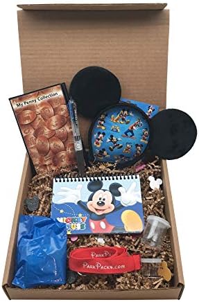 Mickey and Minnie Disney World Vacation Gift Set with Essential Park Accessories