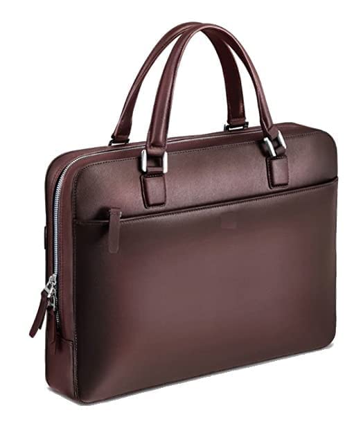 EleKraft leather briefcase laptop bags / 17 inch laptop/Genuine Leather