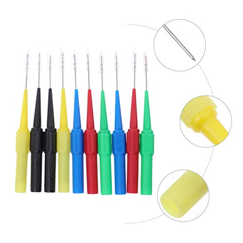 NICEXMAS Conjunto de Cabos de Teste de 10 Unidades Kit de Cabos de Teste de Circuito Automotivo Test