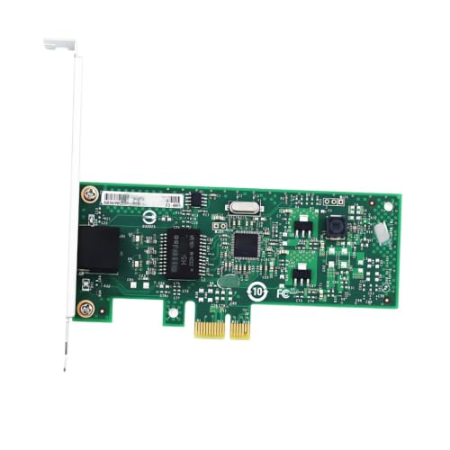 Tarjeta de Red Gigabit PCIe x1 con puerto único RJ45, Adaptador Ethernet LAN de 1000Mbps con controlador 82574L para PC de escritorio NAS miniatura 1