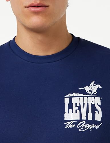 Levi's Herren Standard Graphic Crew Sweatshirt,Western Htg Logo Naval Academy,XS – Ansicht 2