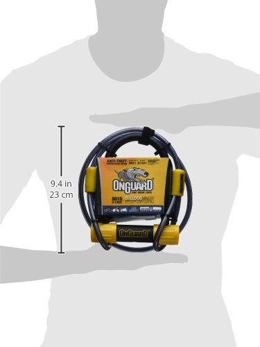 Onguard Bike Lock OnGuard Bulldog U/Lock With Cable