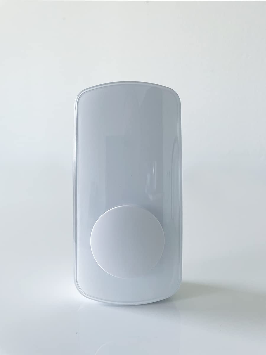 Heidemann Funkgong-Set HX Ocean (Farbe weiß, Reichweite 200 m, 8 Melodien, Lautstärke 4-stufig einstellbar bis 90 dB, Türklingen, Gong, Haustürklingel Set, Funkklingel) 70826