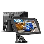 Car Sat Nav, GPS Navigator Touchscreen, Car GPS Navigation with Voice Guidance, Latest UK Maps Update for Car Truck, Hands-free Calling,Lane Guidance Assist (9 Inch)