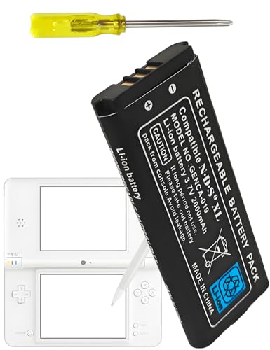 Image of for Nintendo DSi XL Battery Replacement: UTL-003 Battery Compatible with Nintendo DS XL, DSi LL Game Console 2000mAh