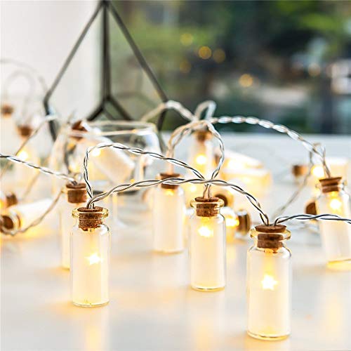 Preisvergleich Produktbild Kleine Flasche Lichterketten, Lichterketten, Dekorative Leuchten Für Schlafzimmer, Wohnzimmer, Weihnachten, Hochzeit, Party, Innen Und Außen
