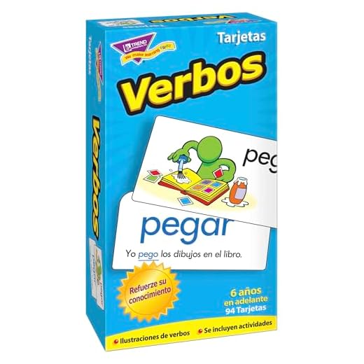 Verbos (Spanish Action Words) Flash Cards - Set of 94 Cards