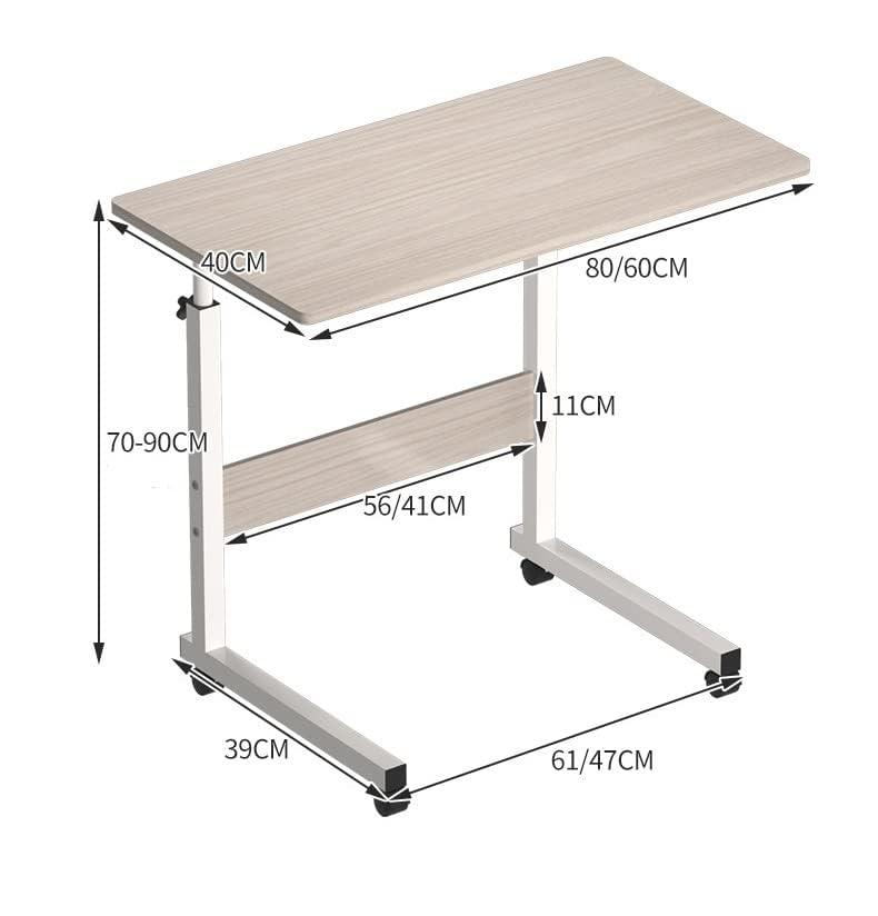 Amazon | パソコンデスク サイドテーブル キャスター ミニデスク 昇降