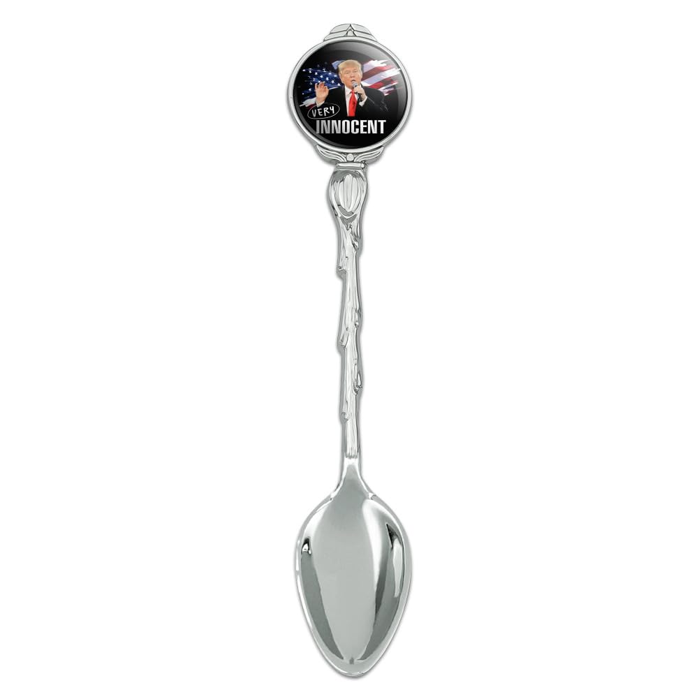 Trump Very Innocent Novelty Collectible Demitasse Tea Coffee Spoon