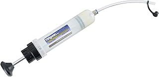 Mityvac MVA6851 Fluid Extractor, Syringe Action to Extract and Dispense Fluids Into or Out of Small Reservoirs Including Master Cylinder, Transaxles and Power Steering and Coolant Reservoirs