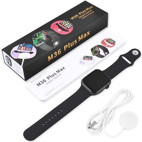M36 Plus Max Smartwatch display showing time and health data
